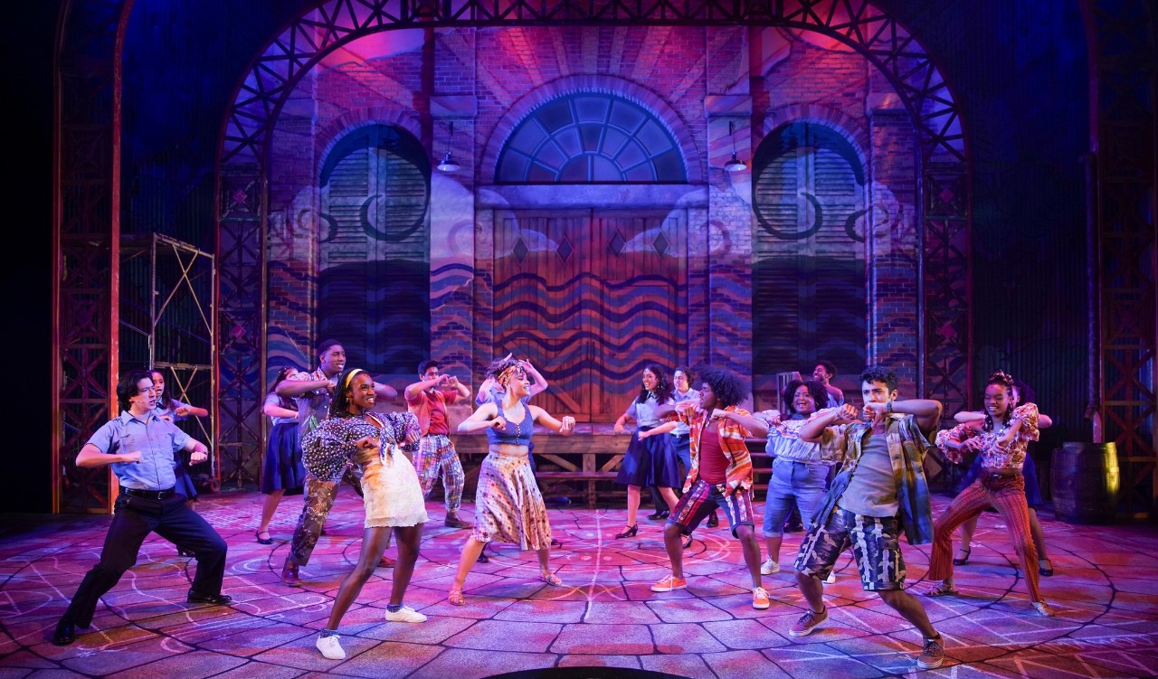 CCM's production of "Once On This Island." Make-up and wig design by Tiara Jones. Photo/Mark Lyons.