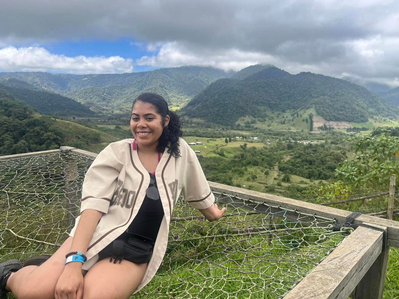 Rivera in picturesque Costa Rica for study abroad. 