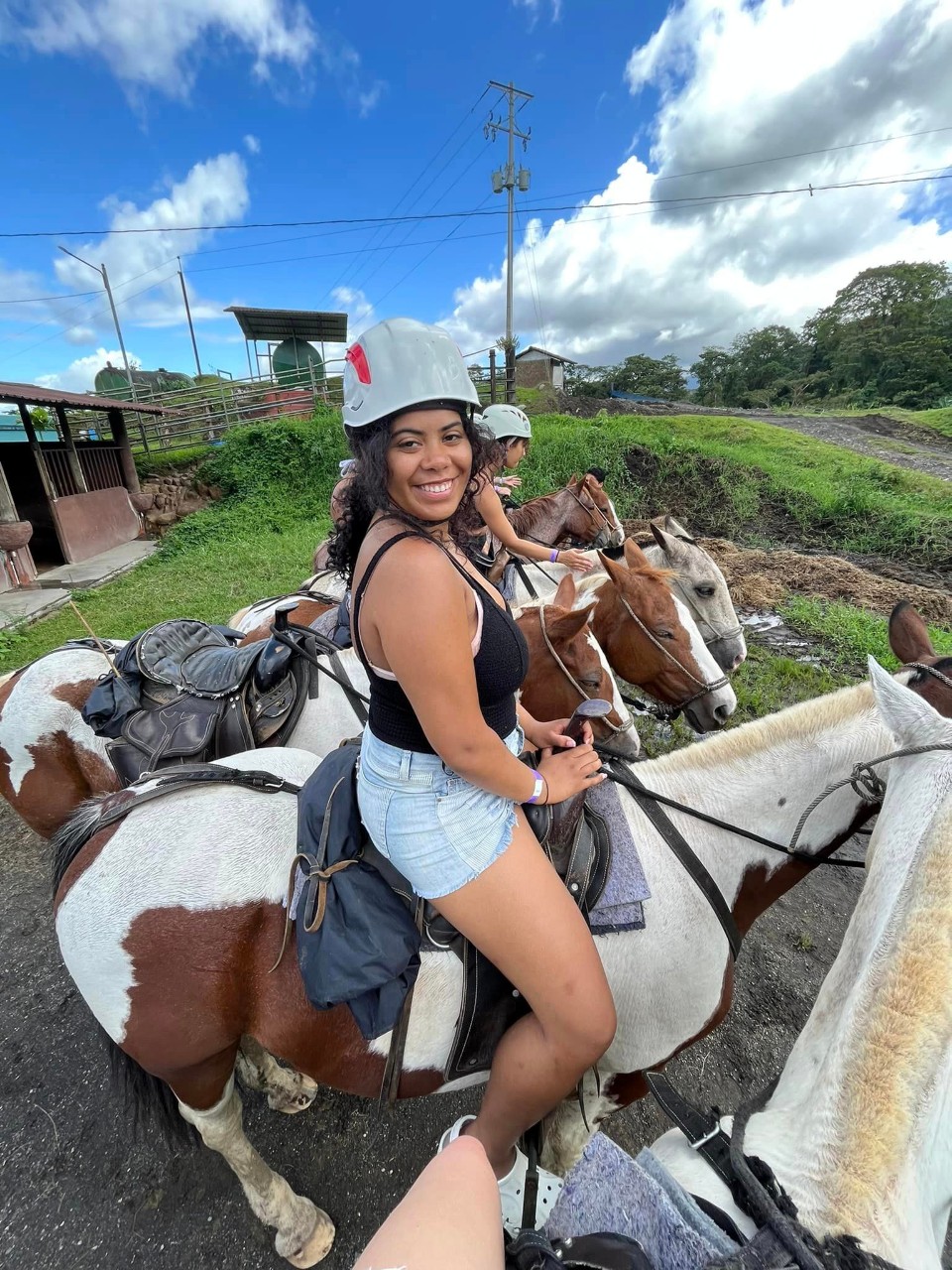 UC student Stephanie Rivera during a study abroad program in Costa Rica.
