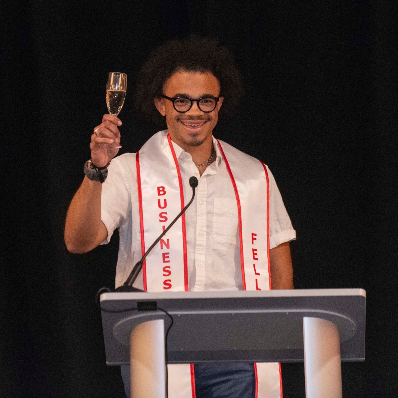 0418BusinessFellowsToast0689