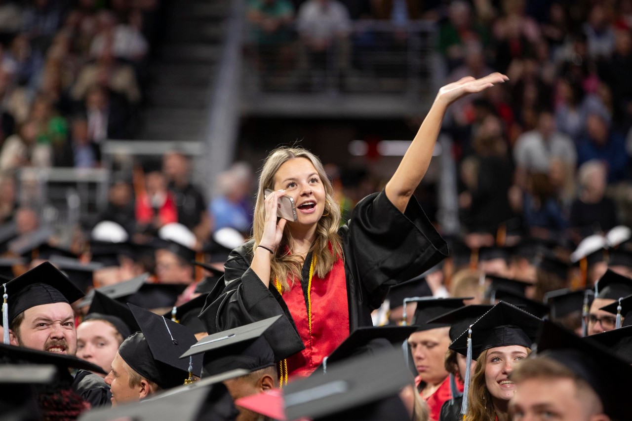 University of Cincinnati celebrates its Spring 2024 Commencement.
