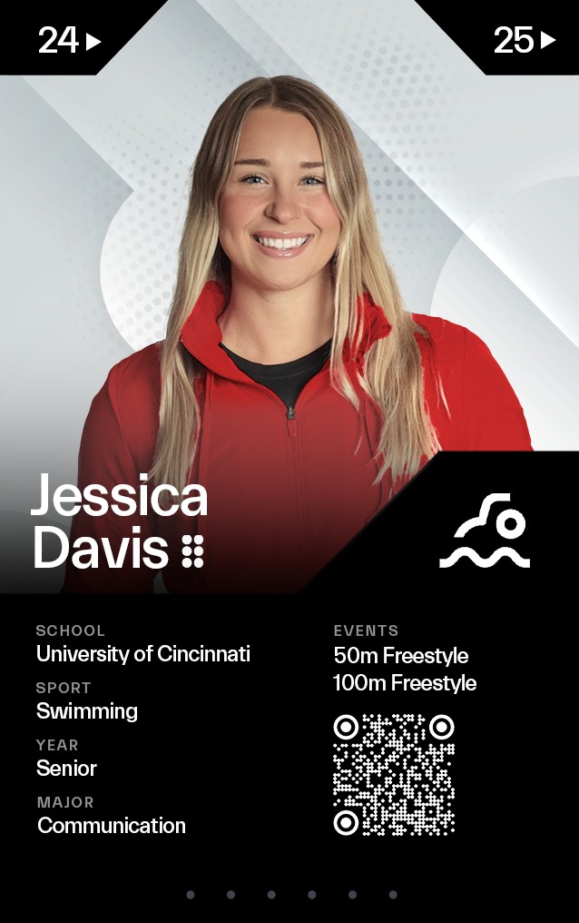 Jessica Davis' Carbon Copy Assets dashboard with a head shot phot and biographical information.