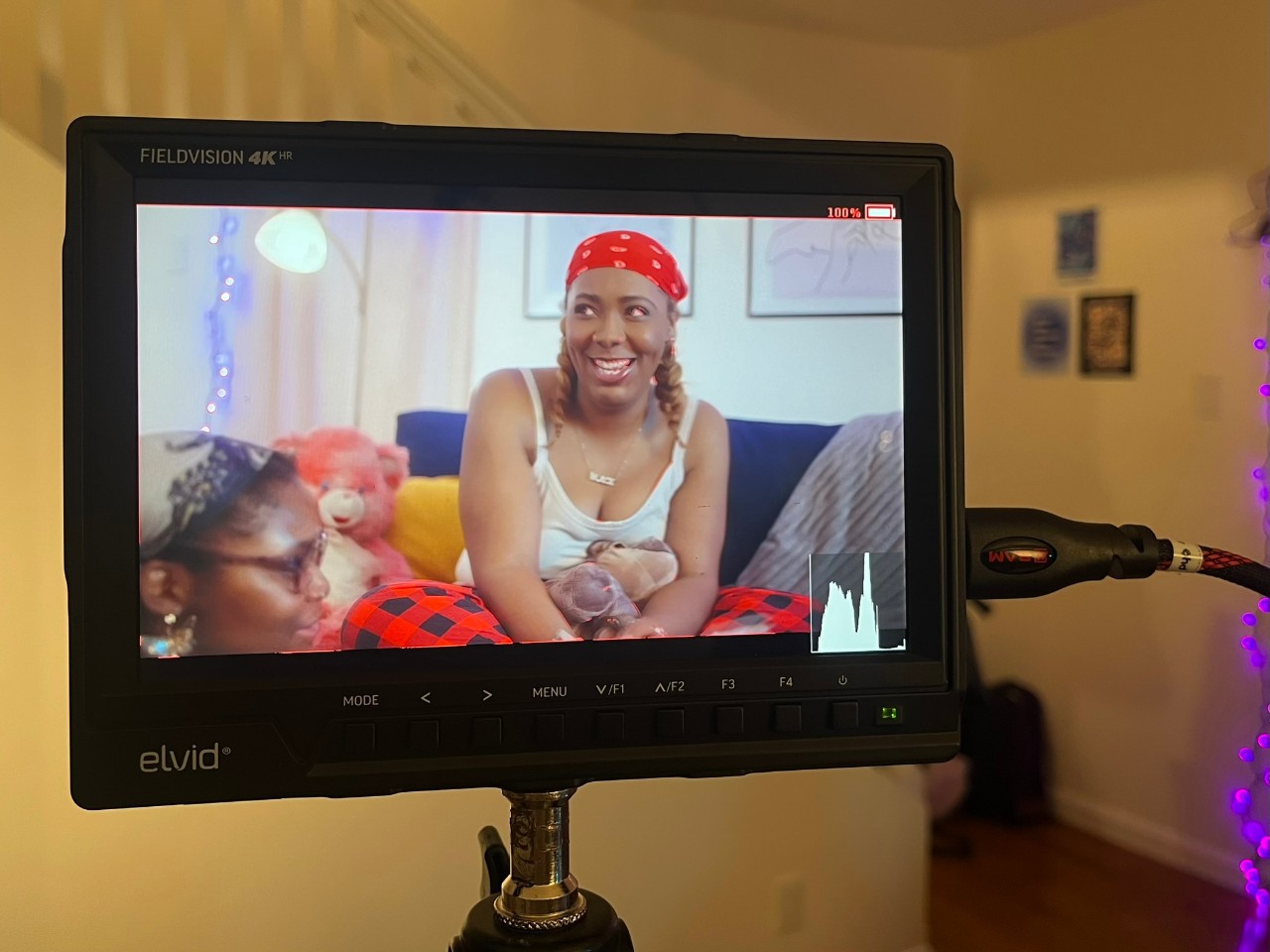 Behind the scenes of "Sonder." Photo/ Provided by Becca Anderson. 