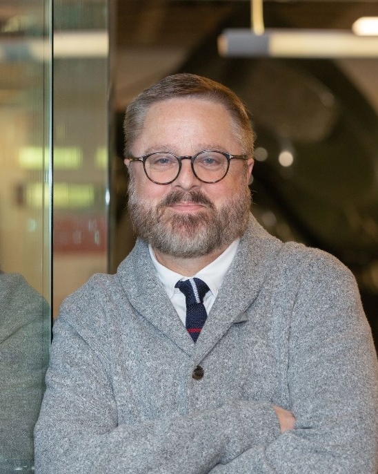 Portrait of Jeffrey Blevins.