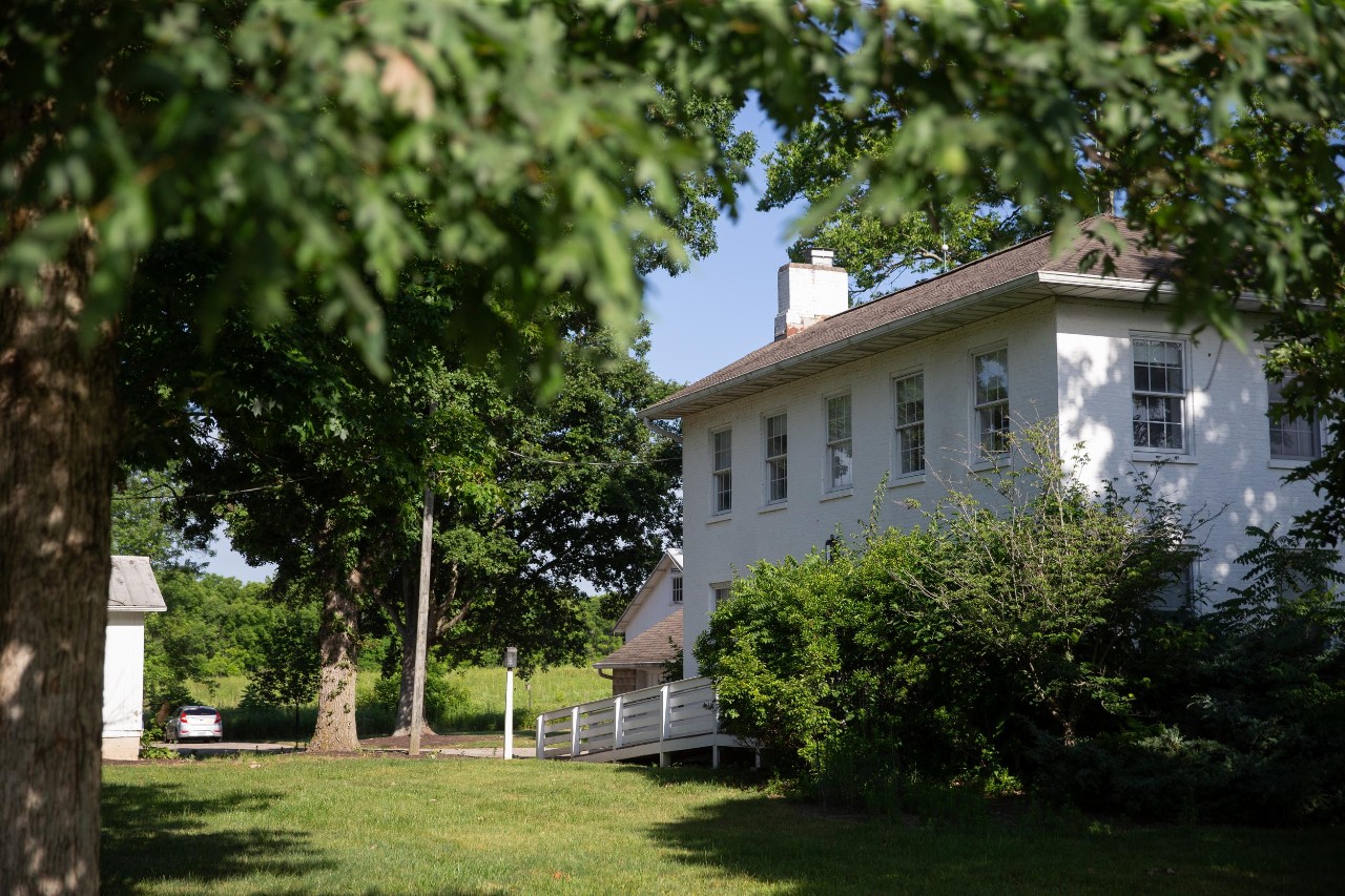UC biologist and ornithologist Ron Canterbury at the Center for Field Studies with helpers banding birds for research.