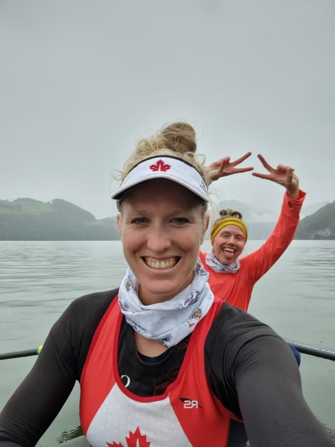 Members of Canada's rowing team