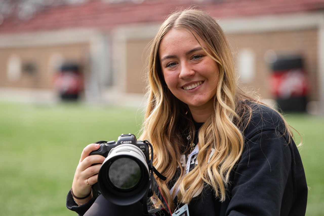 UC student Maylea Salmon is a photojournalist for the UC News Record.