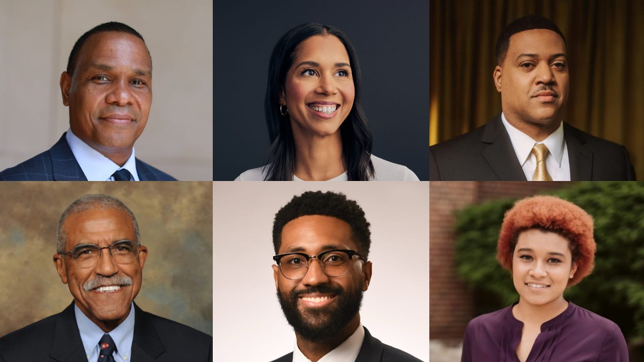 Six headshots of the 2025 Onyx & Ruby Honorees