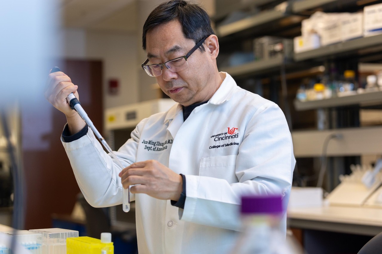 Dr. Jun-Ming Zhang has received a prestigious Javits Neuroscience Award from the NIH to continue his research into how blood vessels affect spontaneous pain after nerve injury.