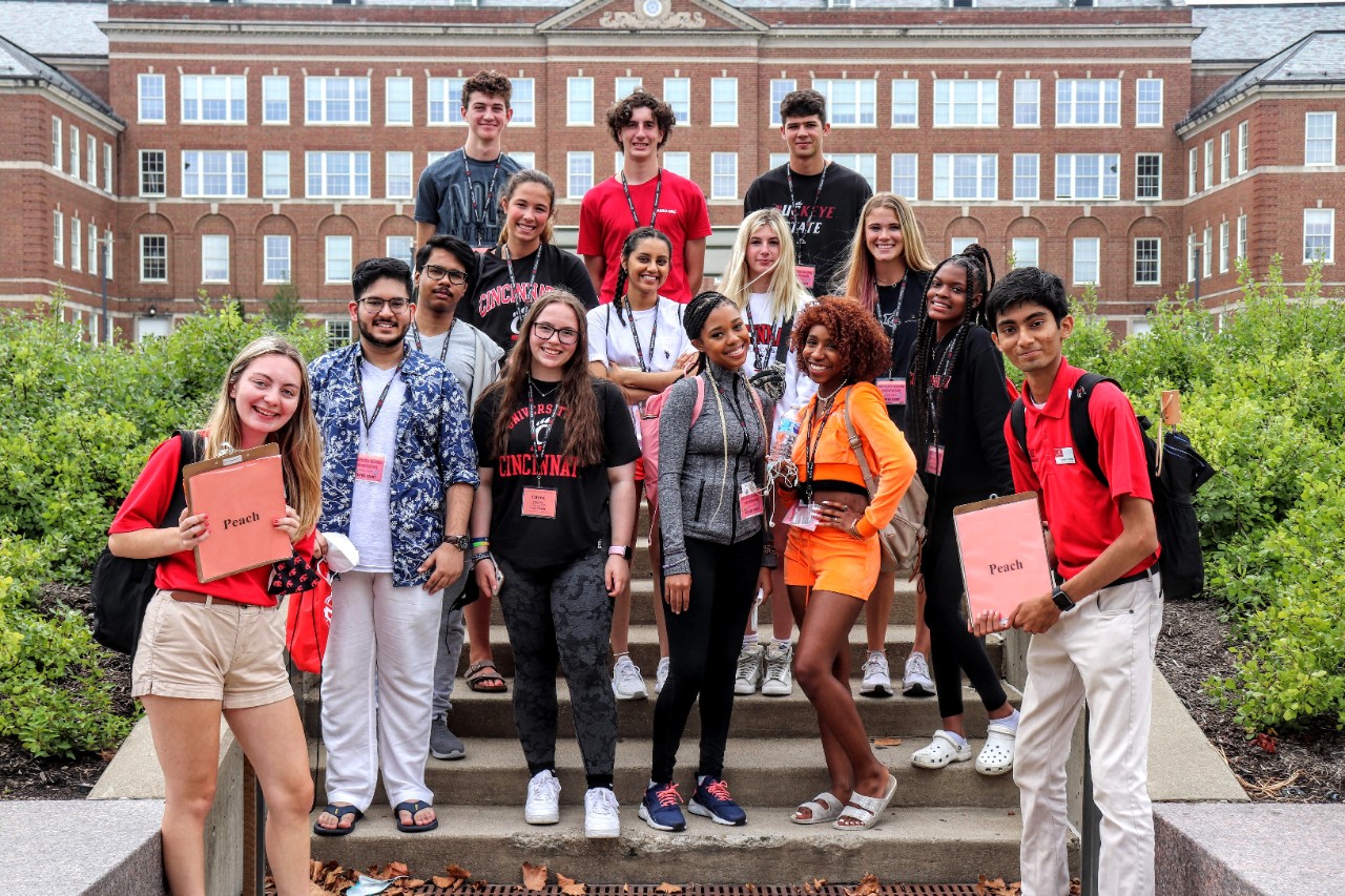 UC first-year freshman students attend freshman orientation