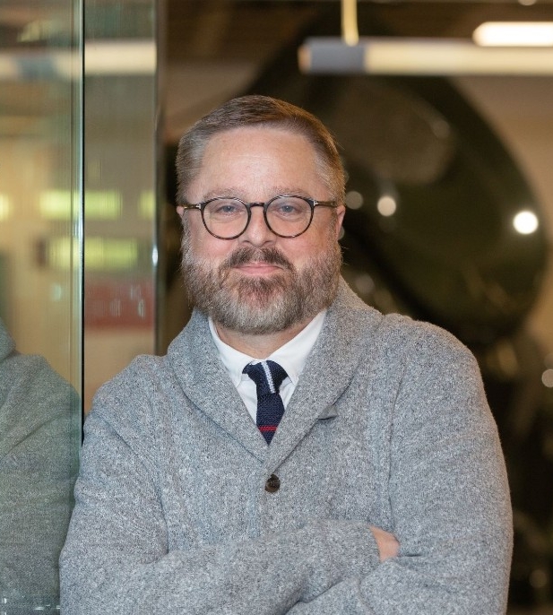 Portrait of Jeffrey Blevins.