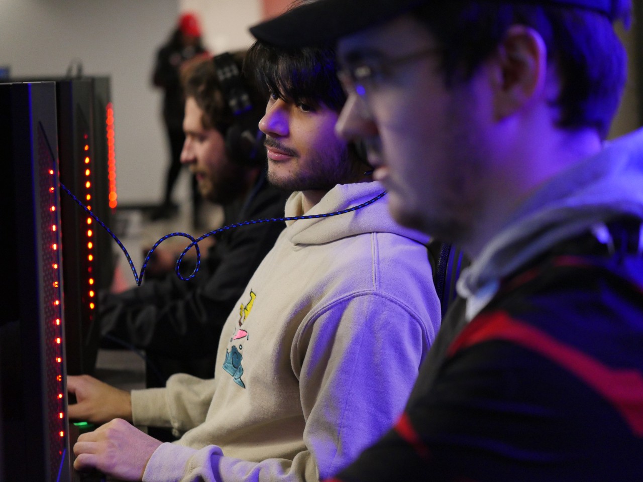 University of Cincinnati students gaming