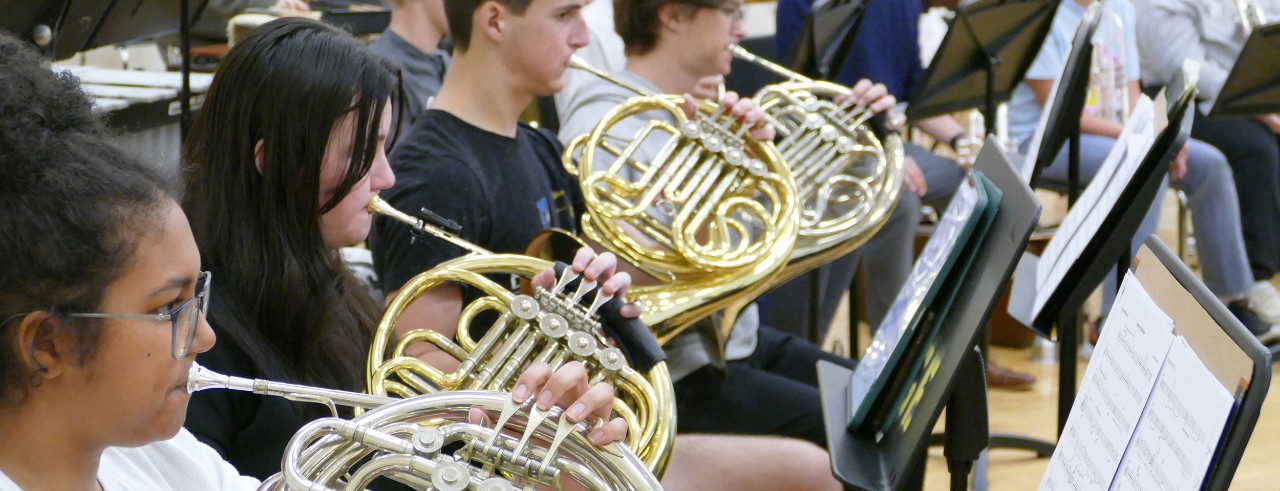 CCM Prep students in rehearsal 