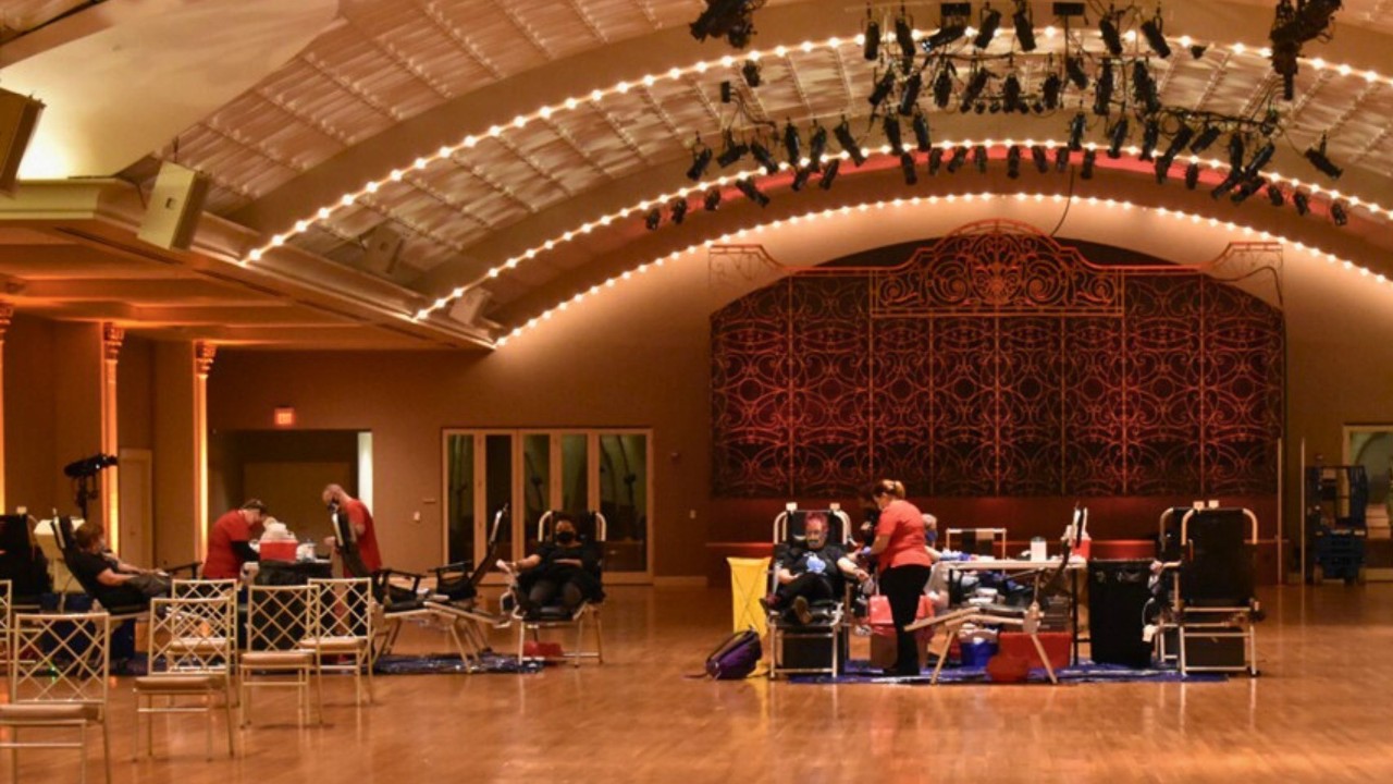 The Cincinnati Music Hall Blood Drive celebrates Hoxworth donors with free, live performances and gifts on Feb. 24.