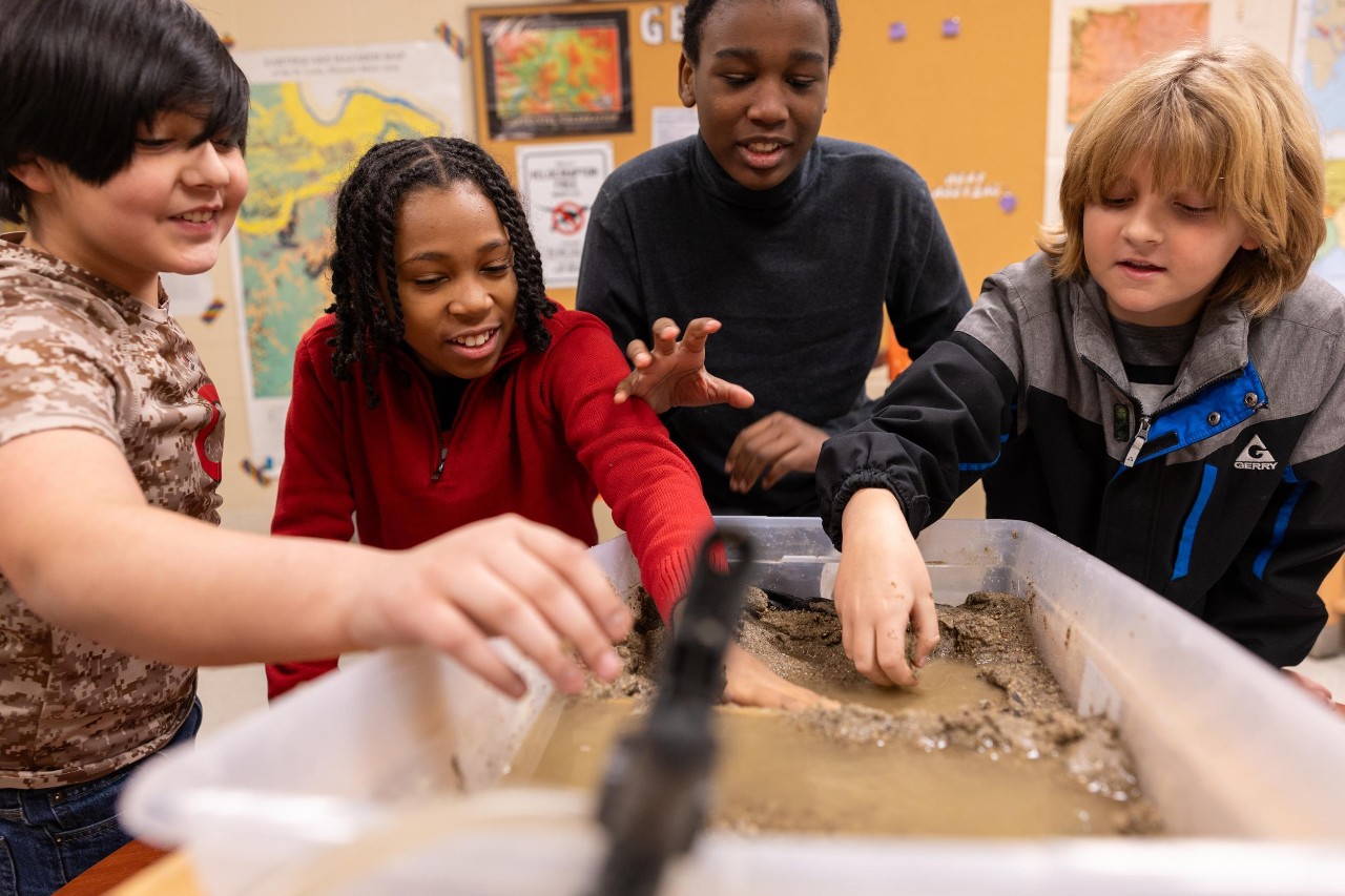 UC's Center for Public Engagement with Science will welcome fifth and sixth graders from the Clifton Area Neighborhood School to learn more about science and engineering majors. 