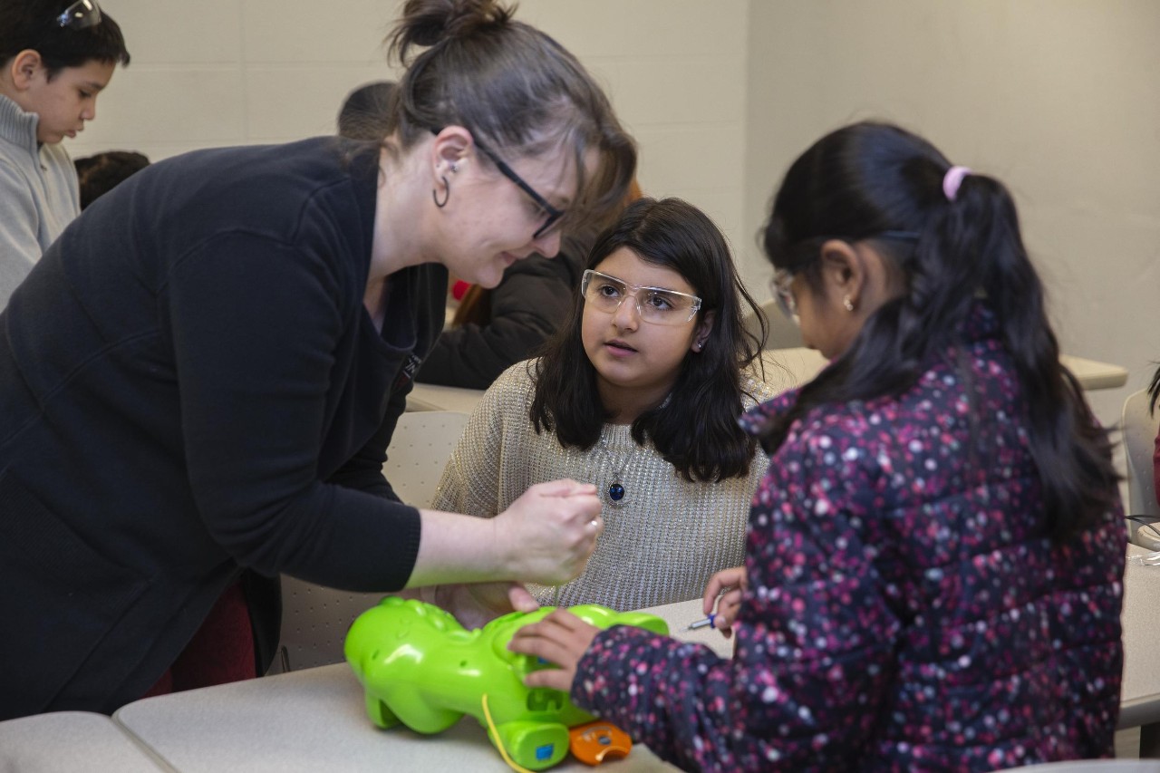 UC's Center for Public Engagement with Science will welcome fifth and sixth graders from the Clifton Area Neighborhood School to learn more about science and engineering majors.