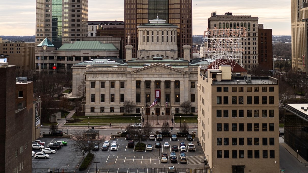 View of downtown Columbus, Ohio