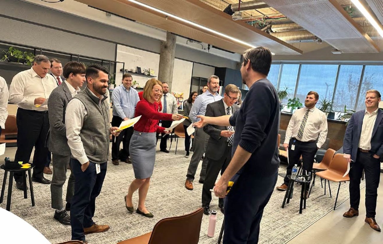 Western & Southern employees during a Learning Lab exercise