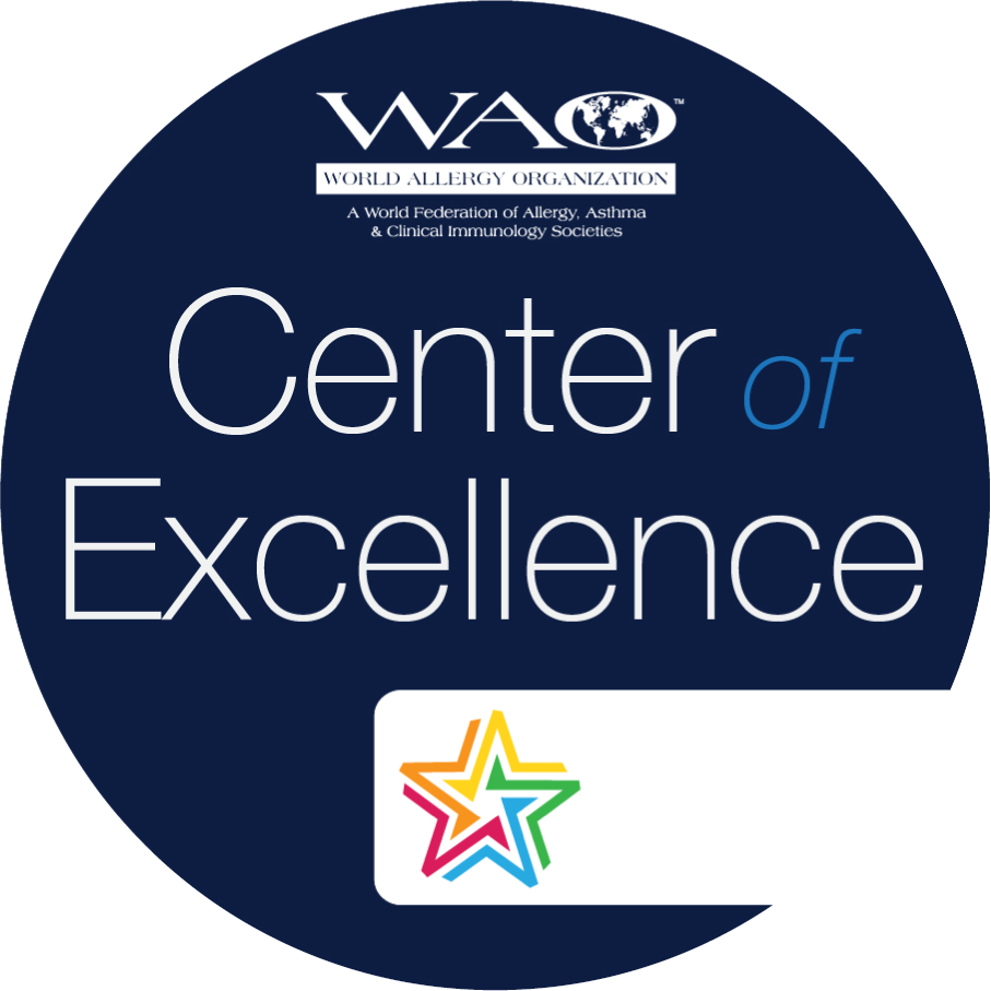 World Allergy Organization Center of Excellence logo