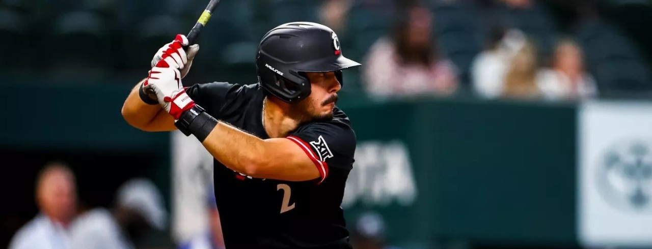 Kerrington Cross at bat 