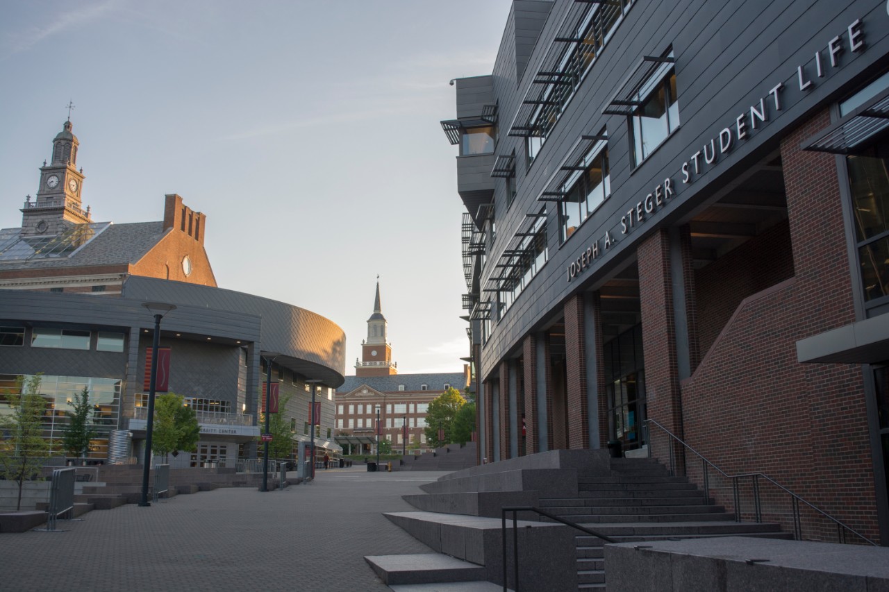 Sunsetting on UC's Main Street 