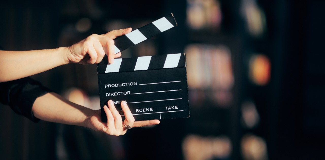 clap board for film making 
