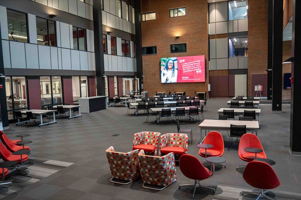 Muntz hall interior atrium