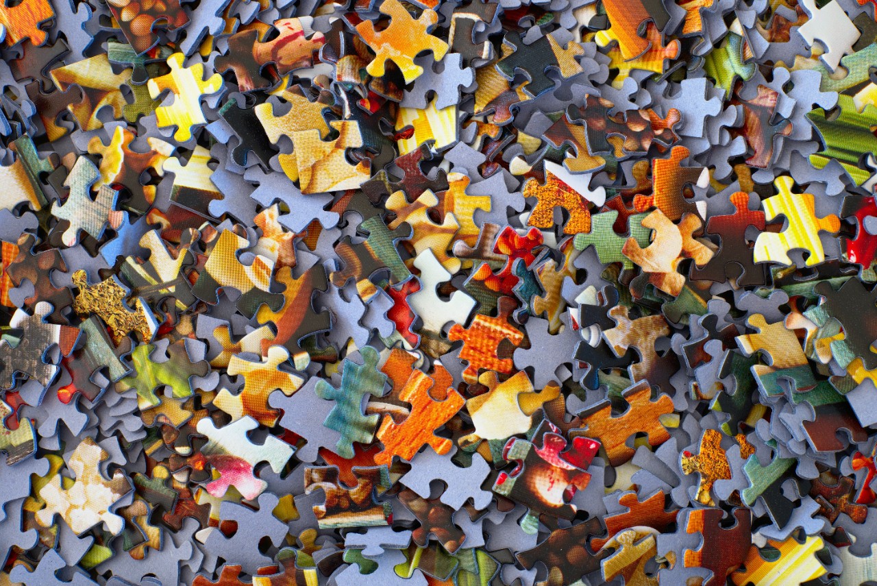 Image of colorful puzzle pieces