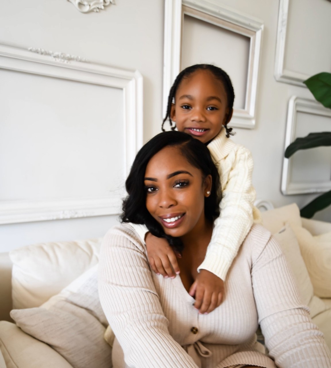 Latoya and her son, Armani