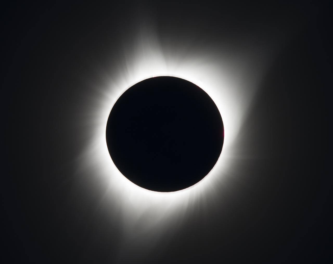 A solar eclipse.