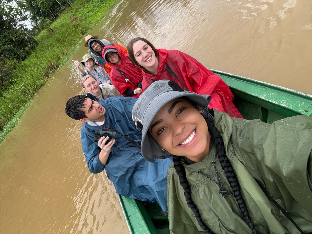 UC student explores the Amazon during a study-abroad trip.