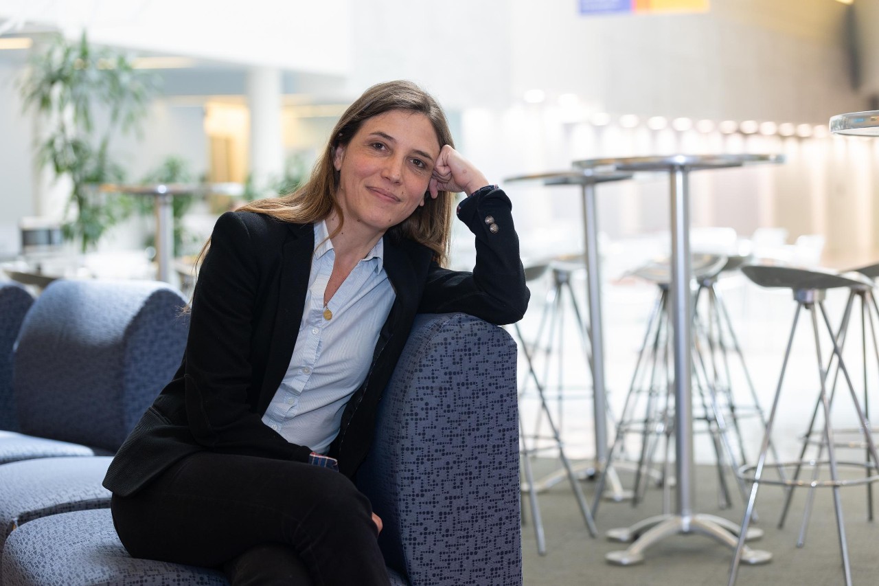 UC Assistant Professor of Classics Florence Gaignerot-Driessen is studying ancient ceremonial figurines she found on Crete dating back more than 2,000 years. She's working with 3-D printing and ceramics at DAAP to build replicas.