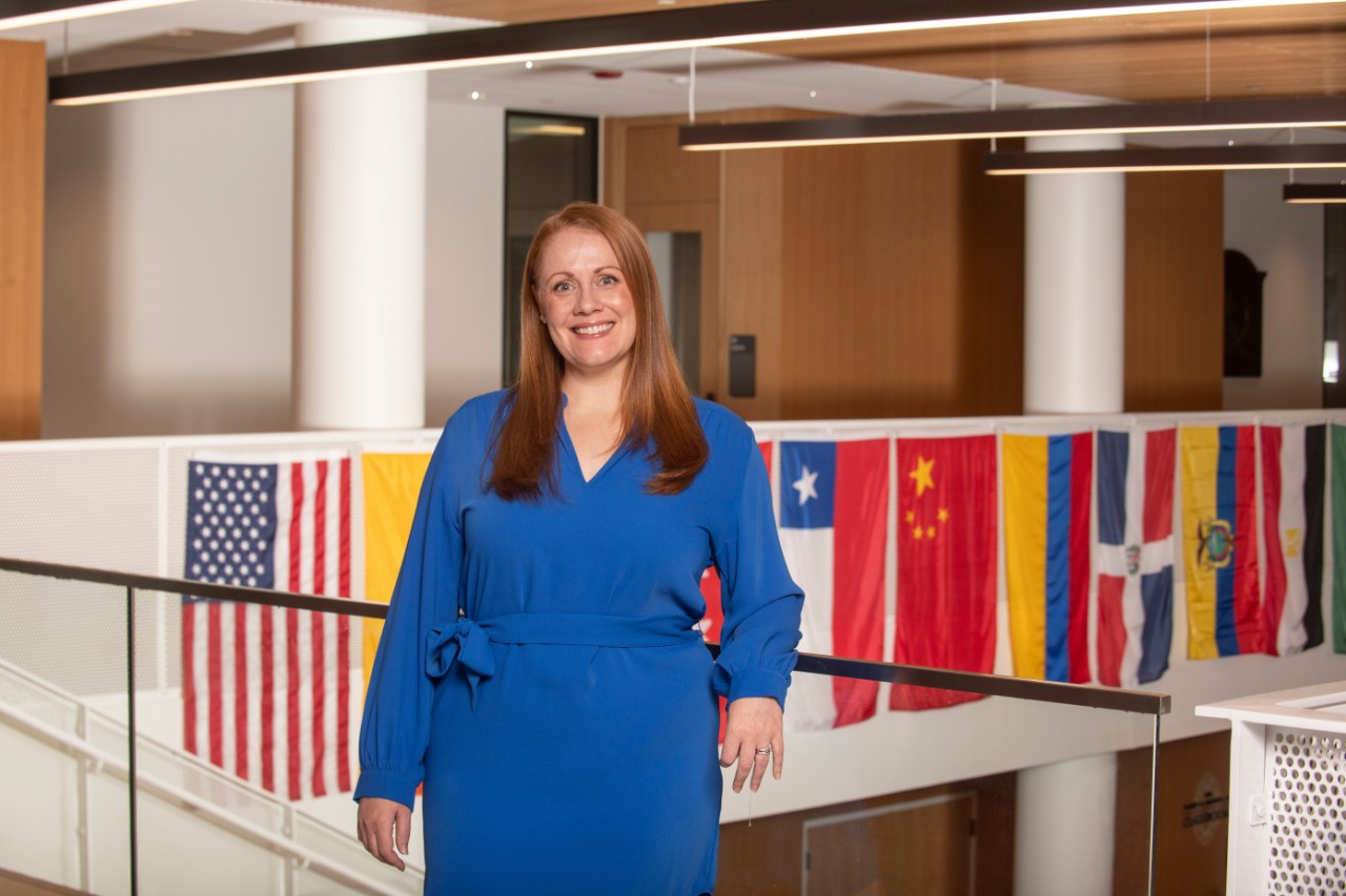 University of Cincinnati College of Law Faculty and staff environmental portraits shown here at College of Law Wednesday August 20, 2025. Photo by Joseph Fuqua II