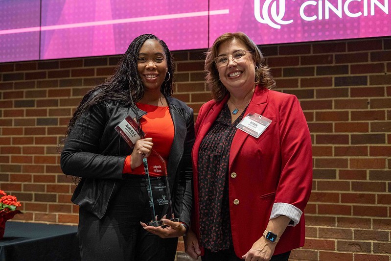 Dean Robin Lightner poses with Algeria Wilson
