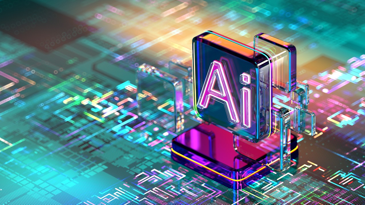 computer coding with a block that says Ai in the middle