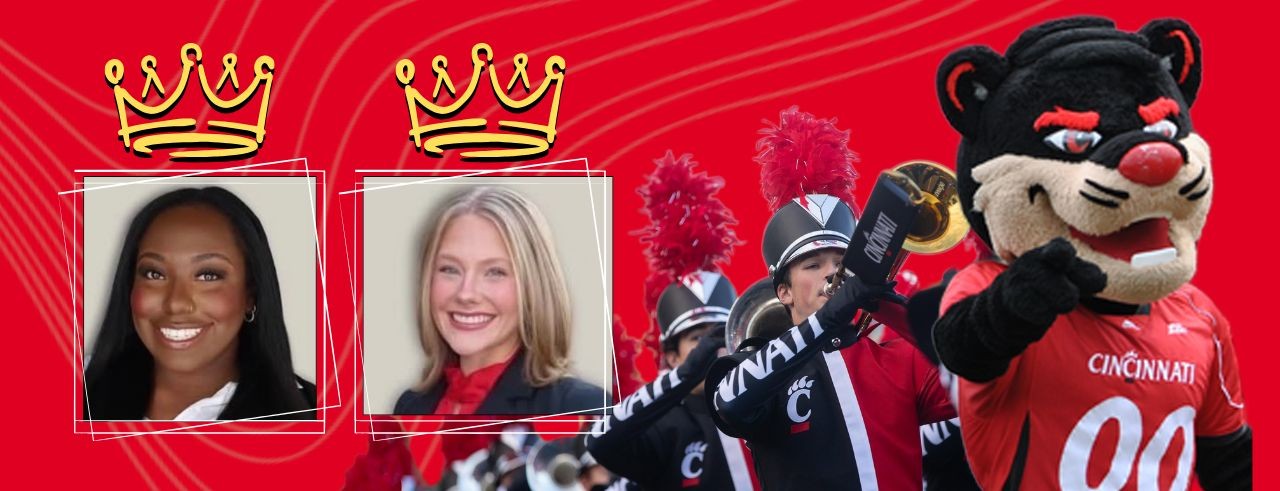 Jordyn Bailey, Ella Davis, marching band and Bearcat