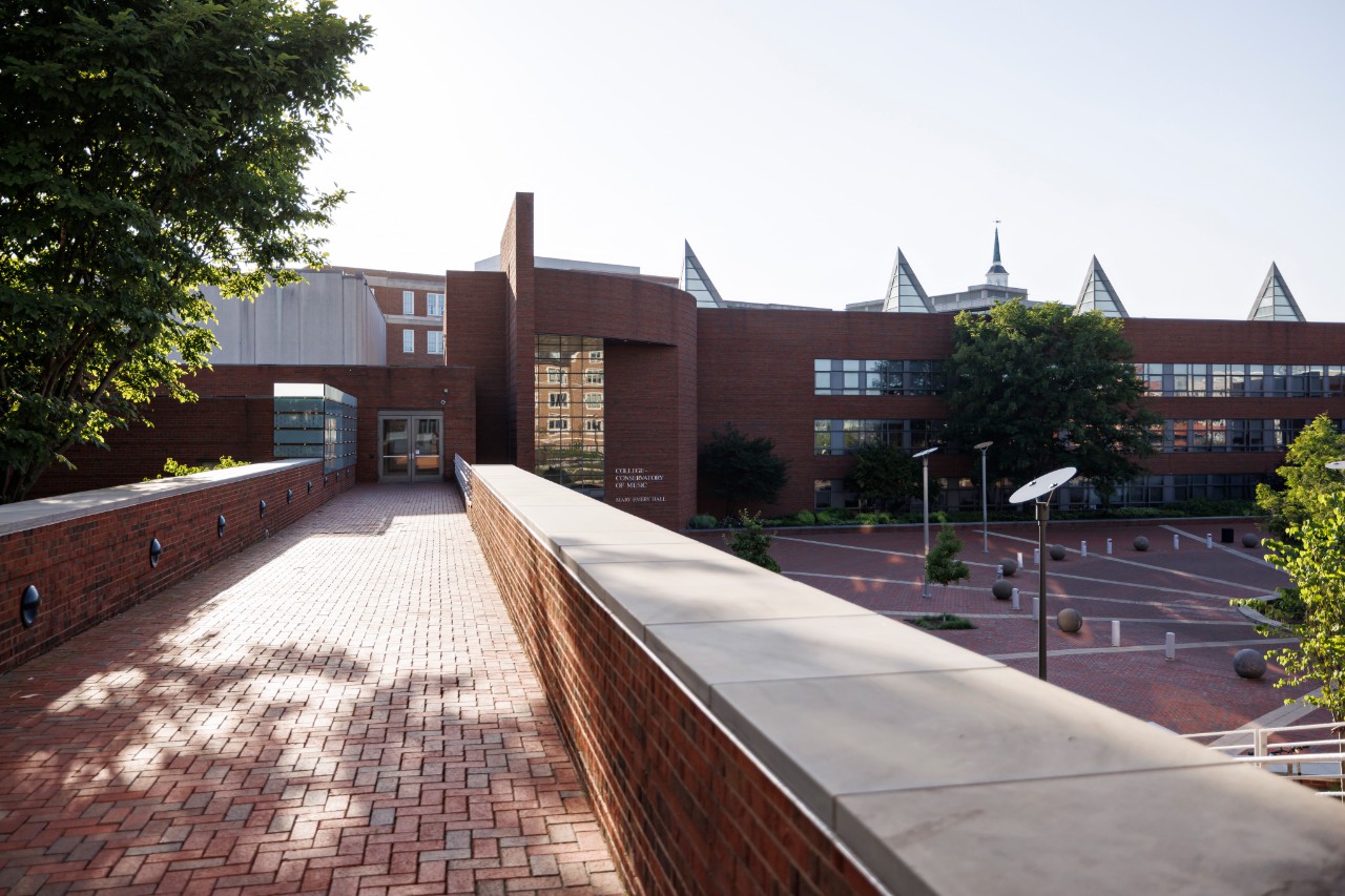 Environmental studies of campus, exploring angles and fractals.