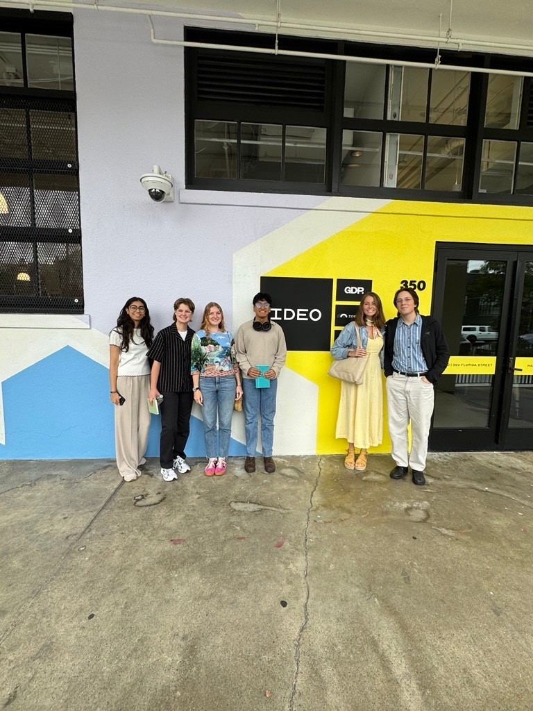 NIS students visit IDEO.