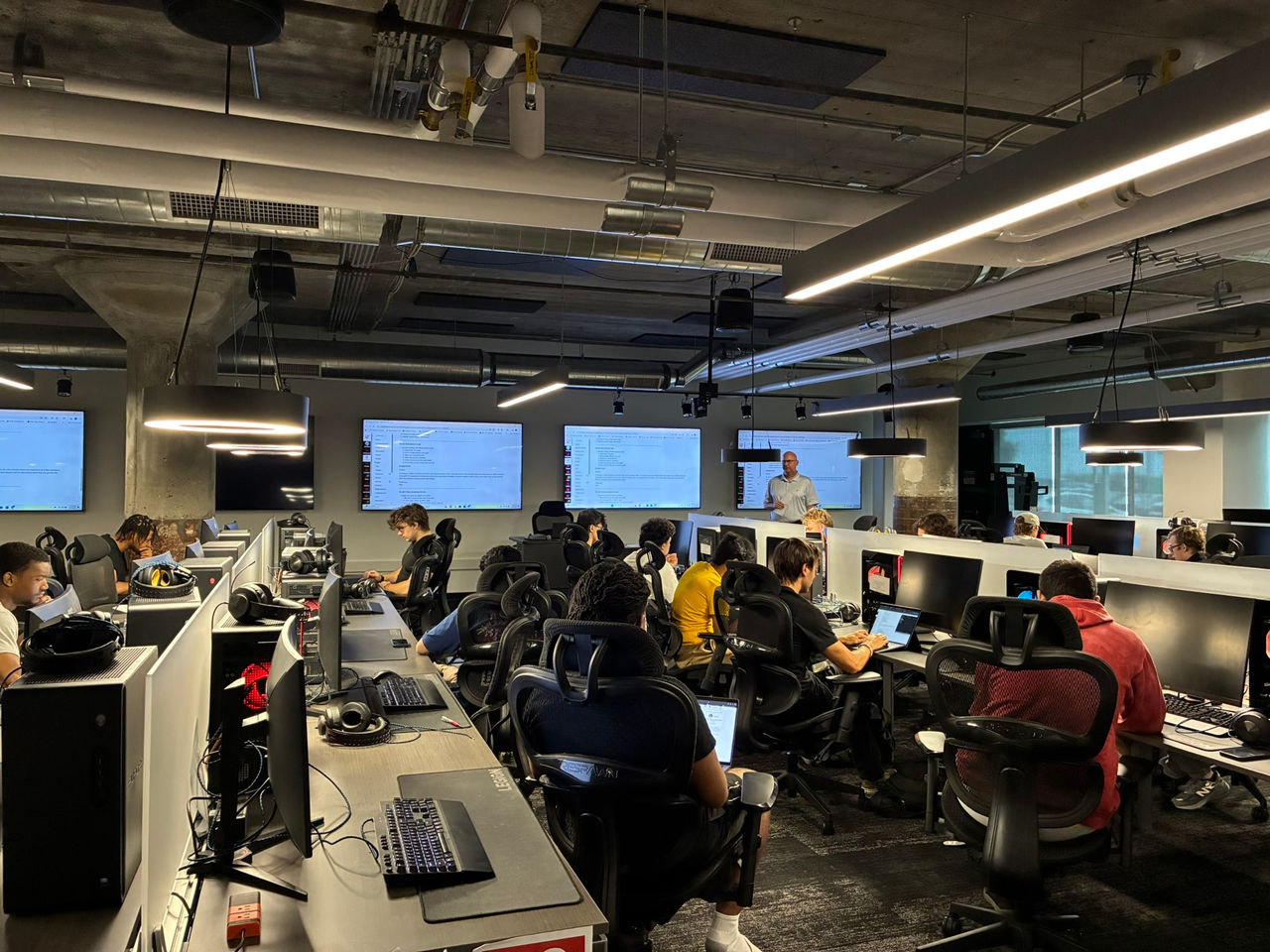 "Professionalism Basics" students during class. Photo/Kelli Anderson