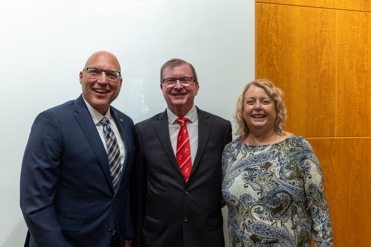 John Weidner, Ray and Connie Brooks. 