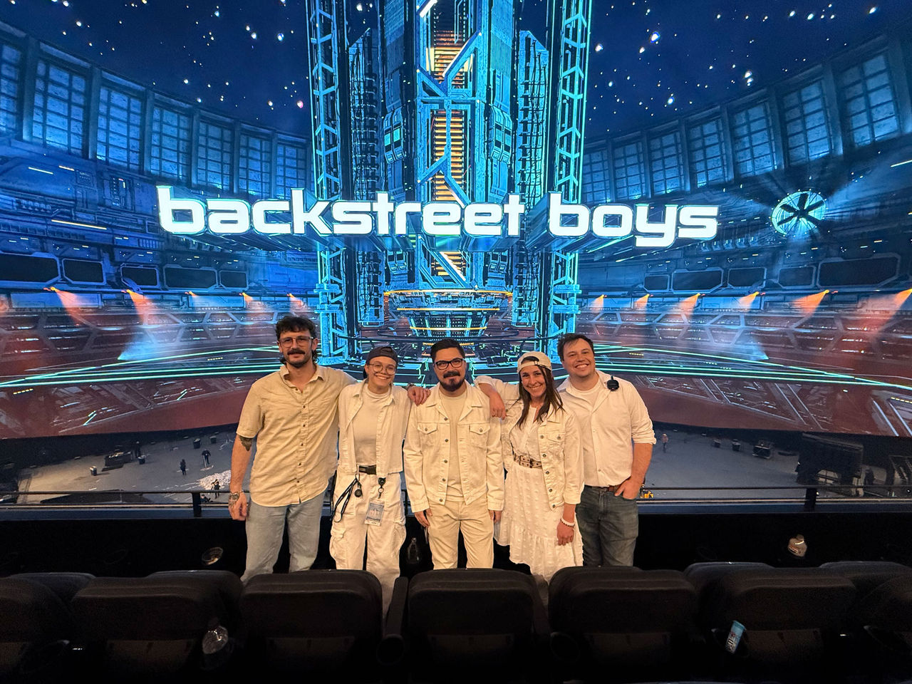 Reagan Warvel at The Sphere. Photo/Provided