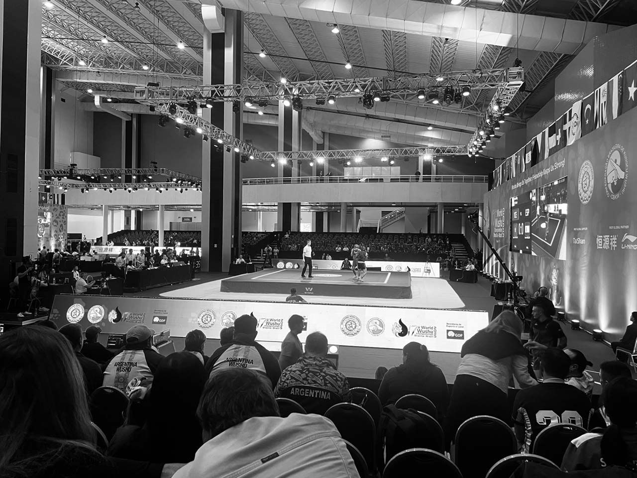 Shea Scarborough during a fight