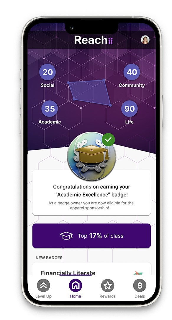 Photo of TapIn dashboard application. 