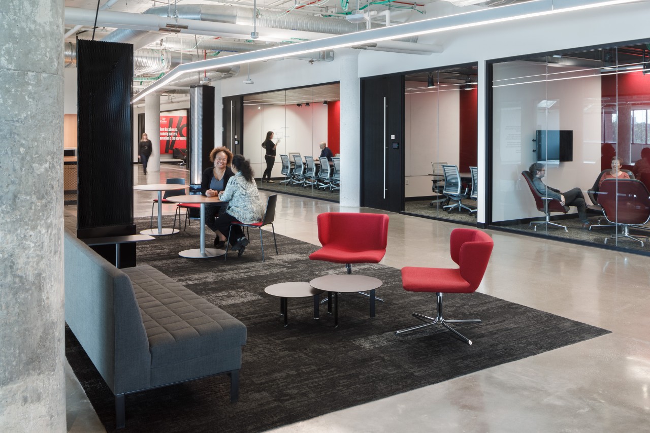 View into 1819 Innovation Hub