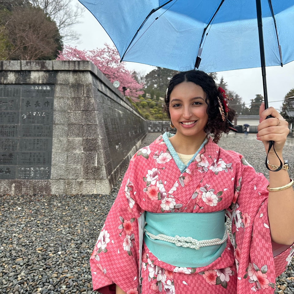 Chaouali at Naritasan Shinsho-ji temple in Narita, Japan