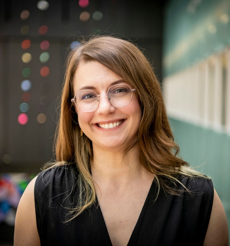 Portrait of Jessica Muir.