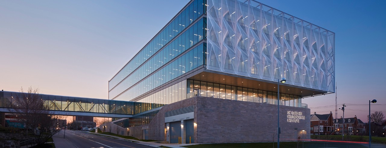 The UC Gardner Neuroscience Institute building