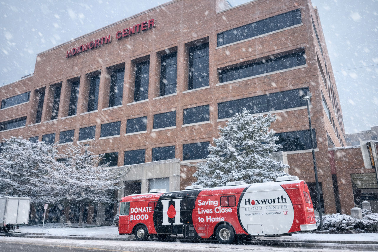 Snowy Hoxworth Center building 