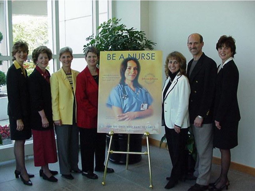 Leaders from AACN, AORN, and ANA gathered at the inaugural Ethicon Endo-Surgery Nursing Forum, organized by Cheeks (left) and UC alumna Karen Kilgore. 