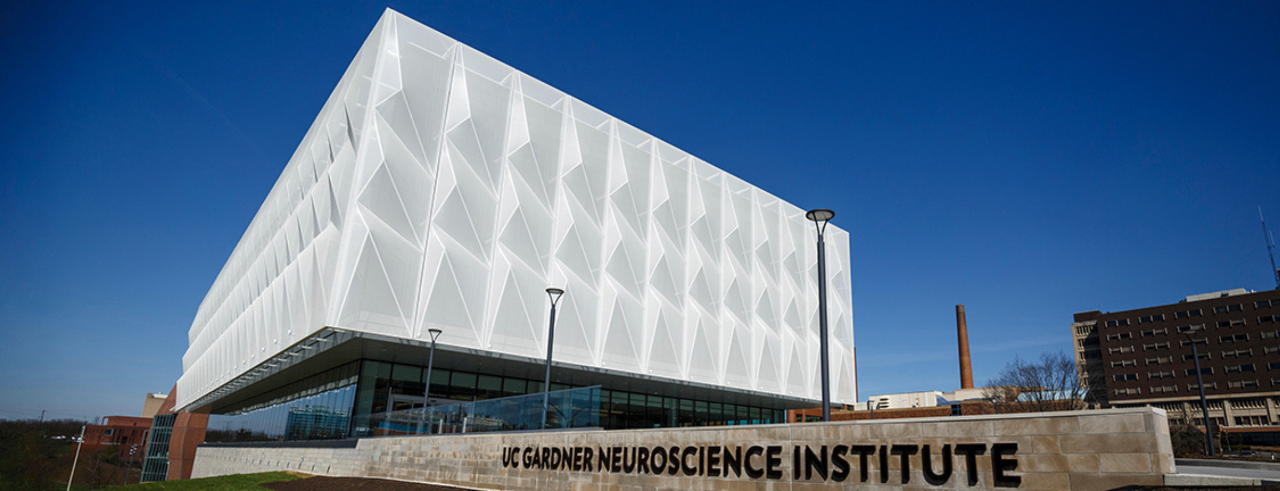 The UC Gardner Neuroscience Institute building 